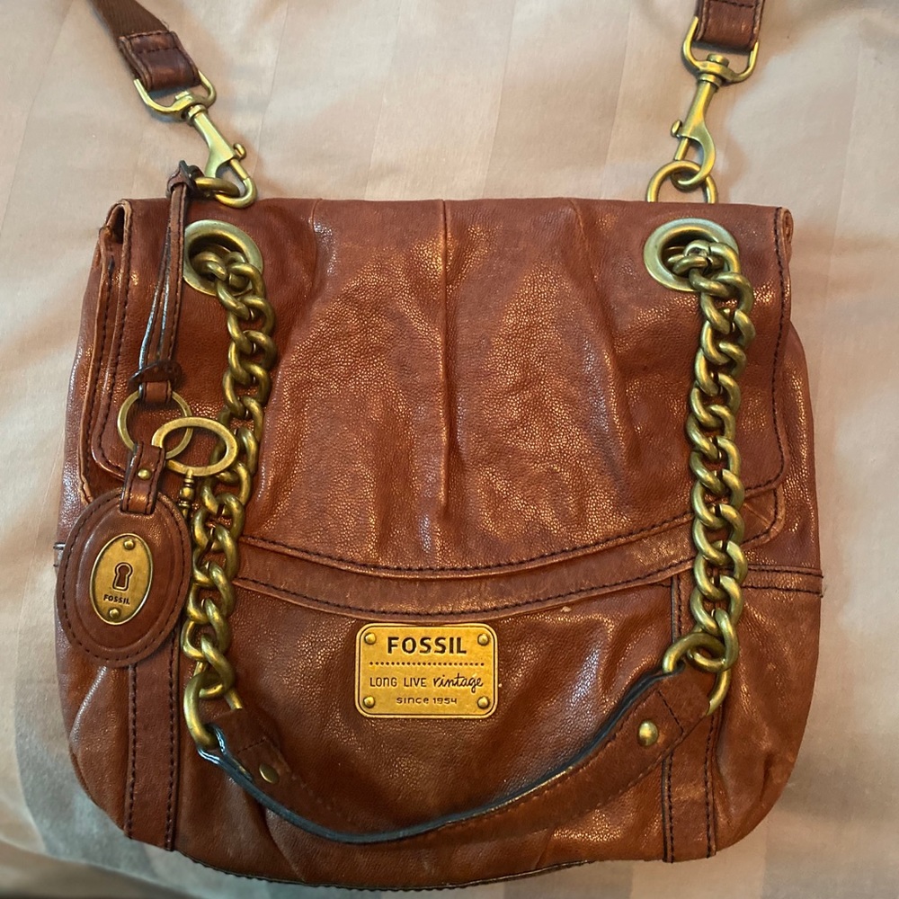 Crossbody fossil purse